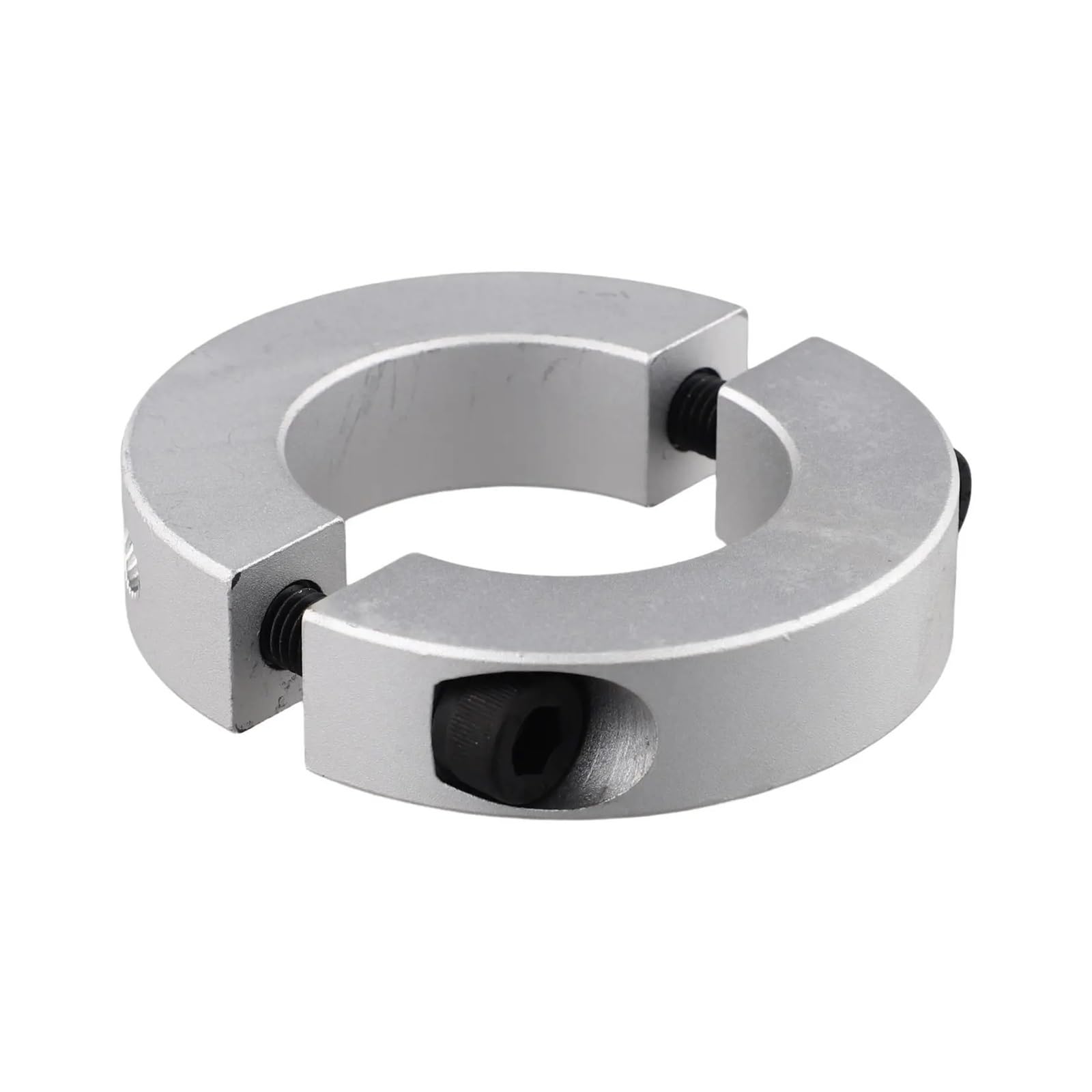 Collarín de eje para guía lineal, Abrazadera de eje doble dividido Plata 45 mm-60 mm(60mm)