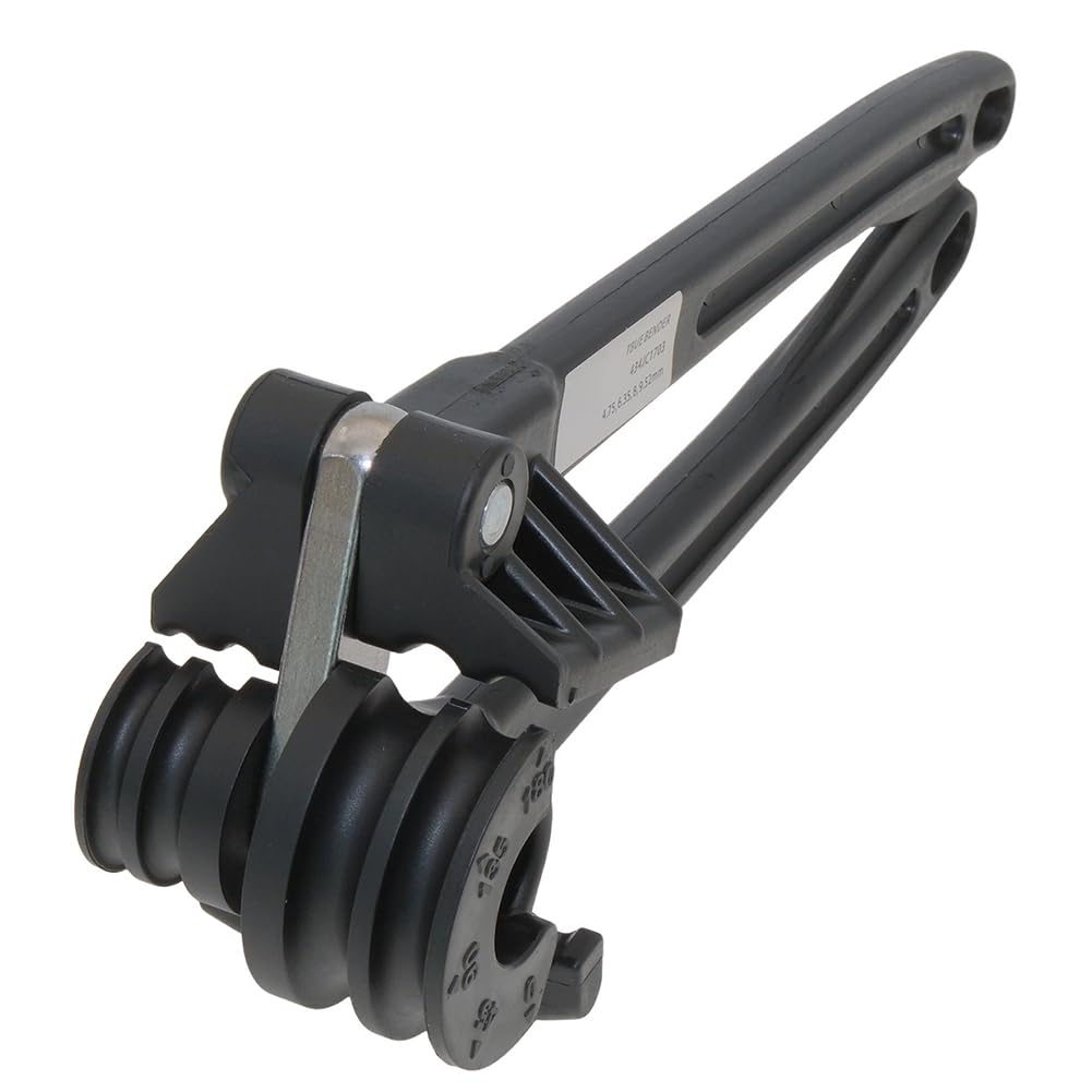 Aundhegrtt As Shown Manual 4-In-1 Pipe Bending Tool, For 4.75Mm/6.35Mm/8Mm/9.52Mm For Copper And Aluminum Pipes