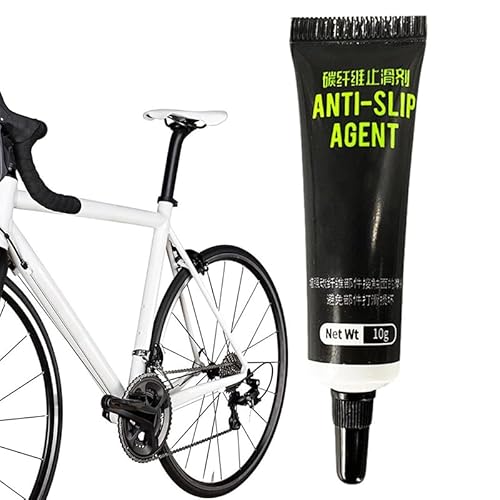 自転車 滑り止め剤 あらゆるタイプのカーボン ファイバー パーツ用 10g バイク グリス 自転車マウンテン バイクロード バイクカーボンファイバー 持ち運び便利 貼り付け シートポスト、ハンドルバー、フレーム、ステムに必須のアクセサリー