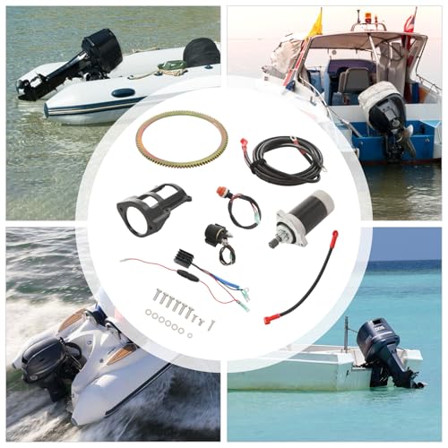 Démarrage difficile moteur bateau solution kit démarreur électrique Suzuki 2 temps 40 CV - 6