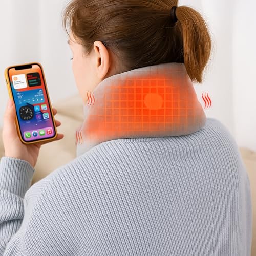 Carepeutic Cordless Washable Heating Neck Wrap, Unisex3