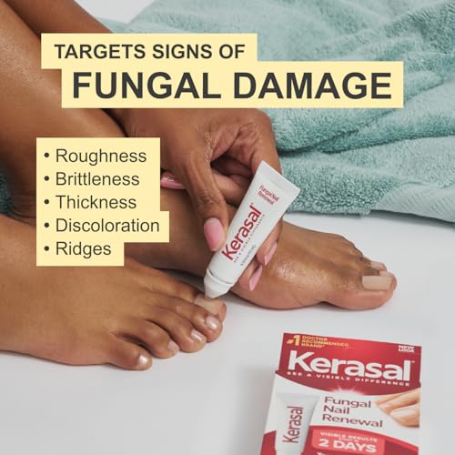 Kerasal Nail Fungus Extra Strength | Restorative Nail Repair for Damaged Nails, 0.33 fl oz (Packaging May...