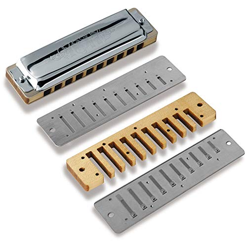 KIRANDIE Classique Harmonica diatonique 10 Trous Blues Harp clés C Roseaux en Acier Inoxydable en Bois d’érable Peigne… - Les Beatles, Paul McCartney, John Lennon, RIngo Starr, George Harrison KIRANDIE Classique Harmonica diatonique 10 Trous Blues Harp clés C Roseaux en Acier Inoxydable en Bois d'érable Peigne… – Image 5