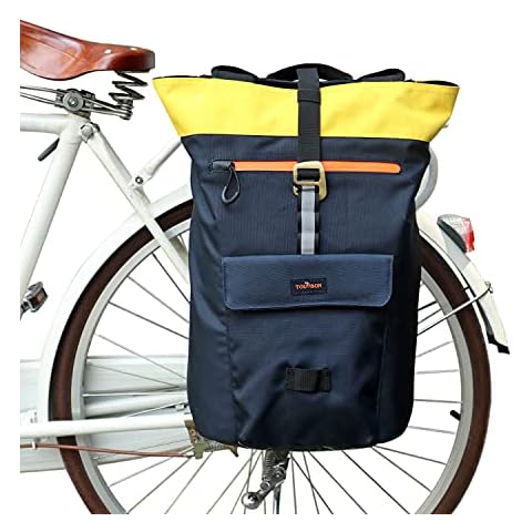 Tourbon wasserdichter Nylon-Fahrrad-Rucksack für Laptop Cover