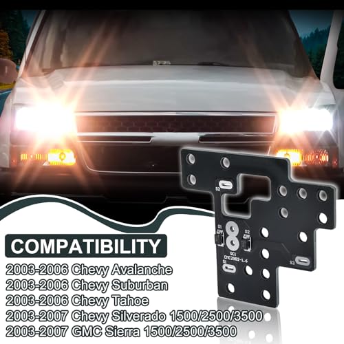 Módulo 6 High Mod para luces GM Silverado y Sierra 2003-2007 miniatura 2
