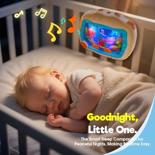 image for Cheffun Baby Aquarium Toy, Sleep Soother Musical Crib Toy, Sea Animal 