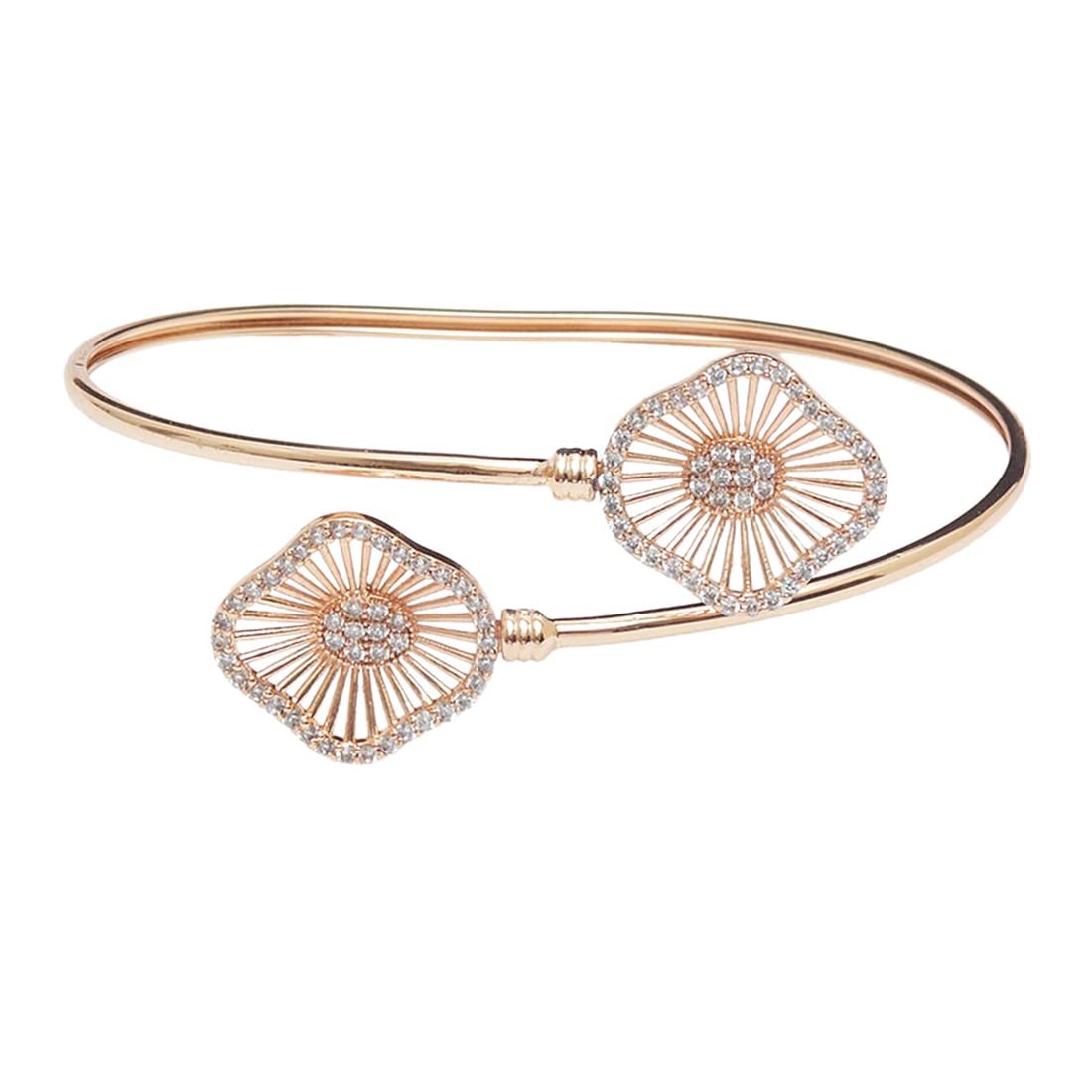 See full amazon price history chart for VOYLLA Rose gold finish bracelet with double motifs, from elegance collection VOYLLA Rose gold finish bracelet with double motifs, from elegance collection (B0BD57X994) Amazon Price History, Amazon Price Tracker