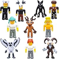 10 Pcs 99 Nights in The Forest Action Figure Toys, 99Night The Deer Owl Ram Monster Figures, Collectible Toy Figure for Game Fans