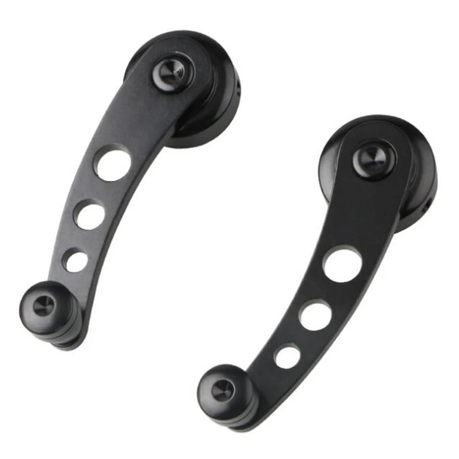SAMWDK Glass Lifter 2piece Universal Car Window Handle Winder Riser Replacement Winder Crank Riser Kit Universal Car Window Regulator