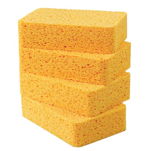 NBStarTech Extra Thick Sponges, Large Sponges, Kitchen Sponges, Cellulose Sponges, Dish Washing Sponges, Cleaning Sponges, Commercial Sponges, Car Washing Sponges, Boat Bail Sponges (Original)