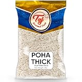 TAJ Poha Thick 2-Pounds | Powa Flattened Rice