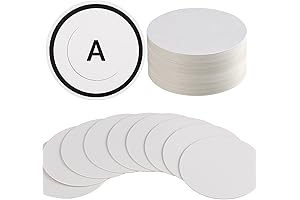 Homtable Round Cardboard Circles (36 Pack)