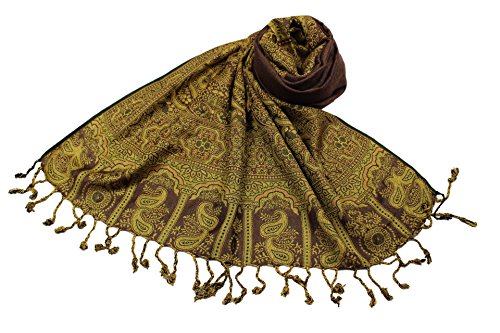 Étole viscose unie SHANKARA N17 écharpe longue femme avec bord cachemire
