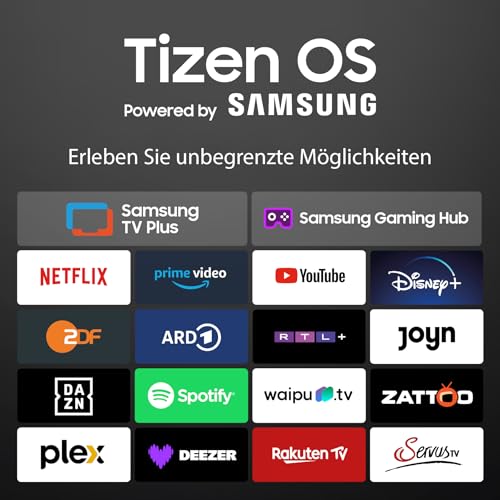 DYON ULTIMAX 55U-TI - 55 Zoll (139 cm) 4K Ultra-HD Smart TV mit Samsung Tizen OS, Triple Tuner (DVB-C/-S2/-T2), Samsung Smart & Gaming Hub, Prime Video, Netflix, Disney+ [2024]