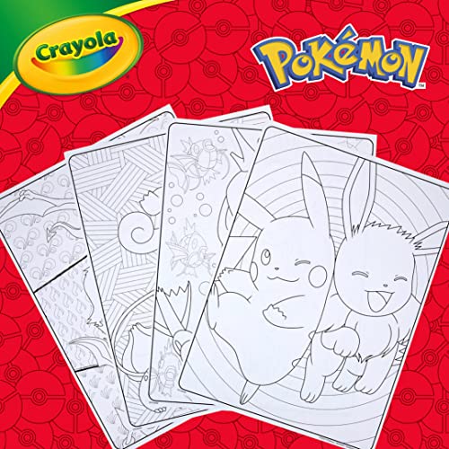 Crayola 042925 Pokémon Imagination Art Set (115Pcs), Kids Art Kit thumb #4