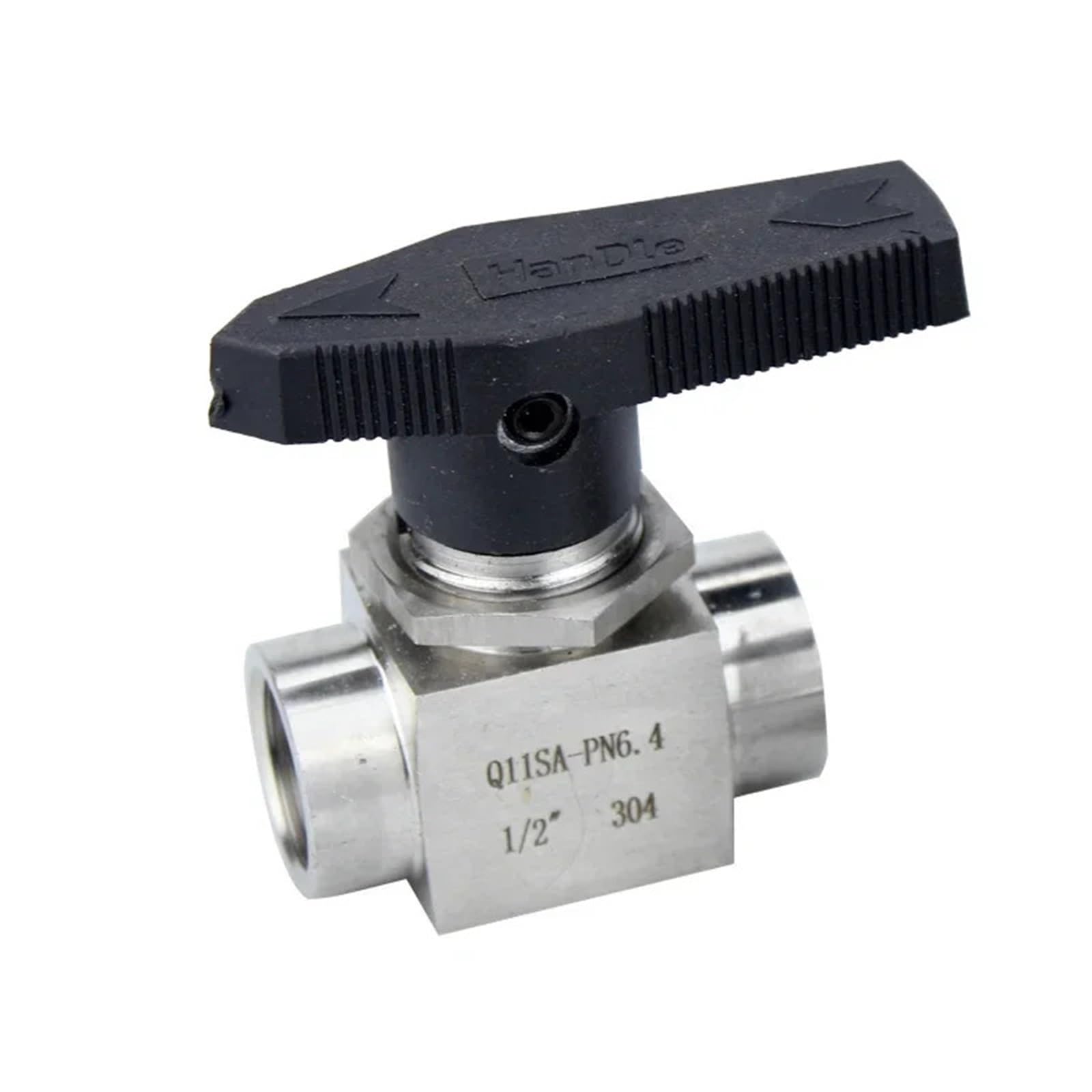 Zawór kulowy do montażu panelowego ze stali nierdzewnej 304/316L, gwint wewnętrzny BSP/NPT, 0.3 cm do 1.3 cm, NPT-SS304)