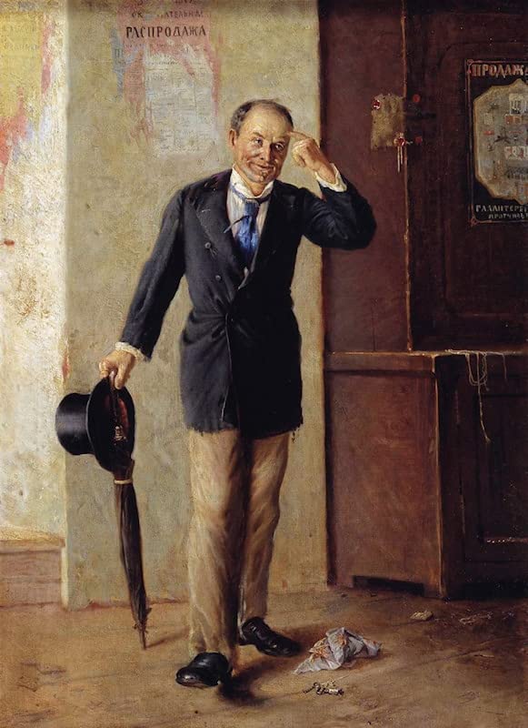 Art mural de prestige avec la toile SERENDIPITP Mikhail Nesterov 50x70 cm