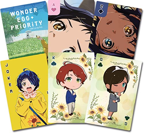 Wonder Egg Priority - Naipes de Póker de Grupo