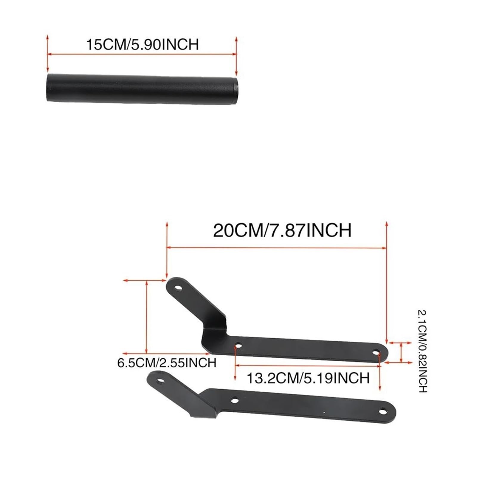 Support D'extension De Navigation GPS pour Moto Et Téléphone Portable pour CF&M&OTO 800MT-X 800MTX 800 MTX MT-X MTX800