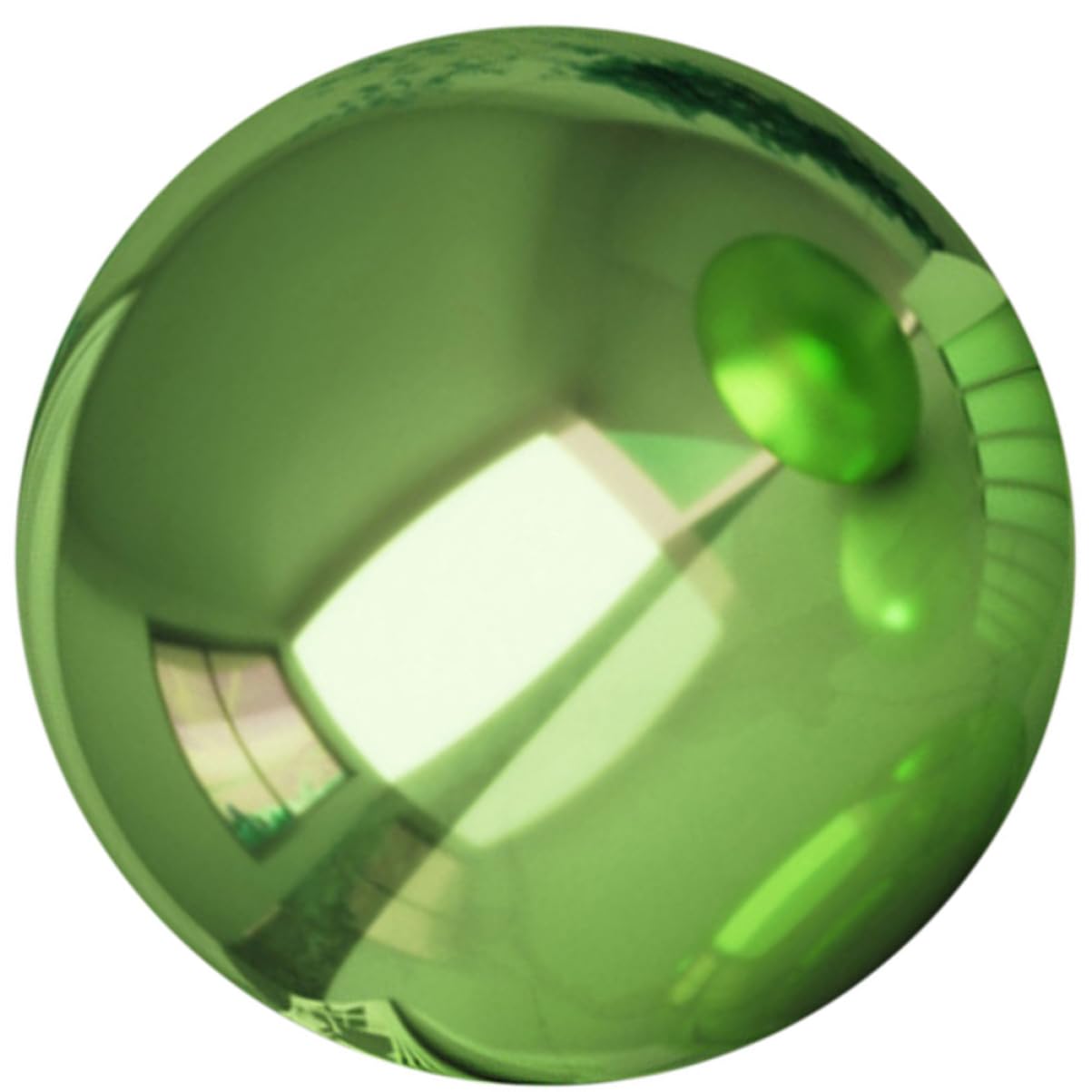 Abaodam Garden Gazing Ball Reflective Metal Ball Polished Decorative Outdoor Mirror for Yard