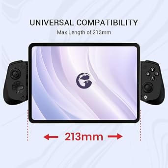 GameSir X5 Lite Type-C Mobile Gaming Controller for iPhone (USB-C), Android & HarmonyOS Phones, Lightweight Design, Hall Effect Sticks, Supports Radiator & Pass-Through Charging (Black)