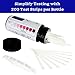 200 Chlorine Test Strips for Food Service 0-500 ppm (Value Pack) - Bleach Sanitizer Test Strips Food Service - Sanitizer Testing Strip - Chlorine Tester - Restaurant Supplies