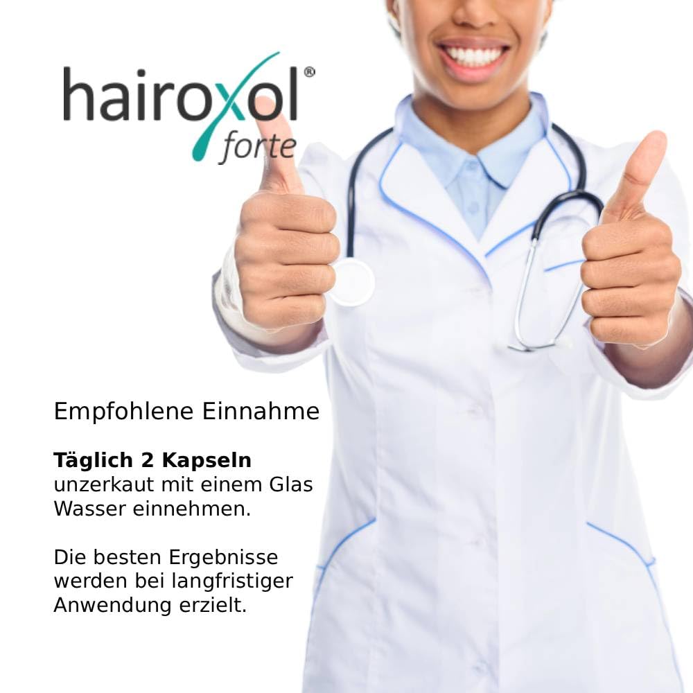 Kapseln | Vitamine für Haare von Frauen + Männer | Nahrungsergänzungsmittel mit Aminosäuren, Pflanzenextrakt, Vitamin B3, Zink | made in Germany (60 Kapseln) (Packung mit 2)