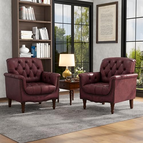 Sillón cómodo plegable Rojo miniatura 3