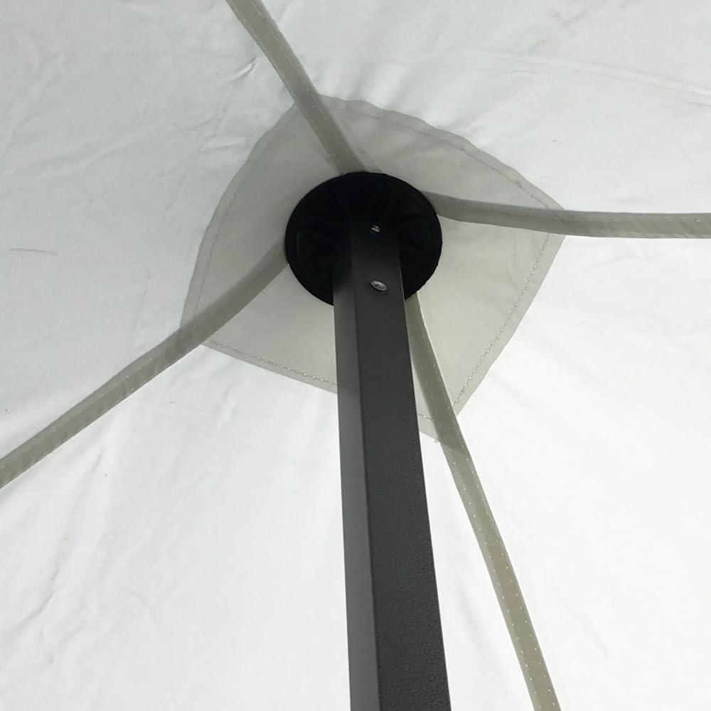 FRANCE BARNUMS -Tente Pliante 2x2m | Tonnelle 4m²| Abri de Travail | Evènement Festif | Acier 30mm | Parois Amovibles
