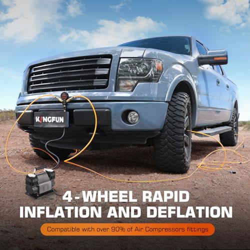 Kingfun 4-Tire Inflation Deflation System