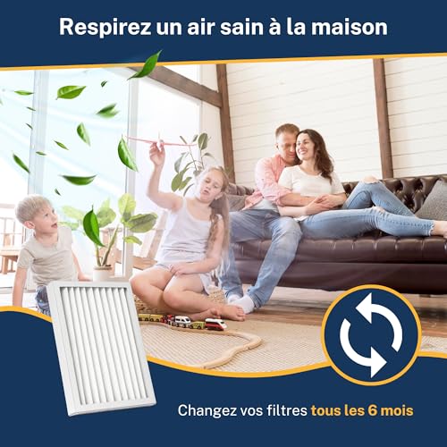 Tops Filtre G4 Compatible avec ALDES T.FLOW HYGRO+ & T.FLOW NANO – Filtration de l’Air Haute Performance – Dimensions 405x292x24mm – vue 3