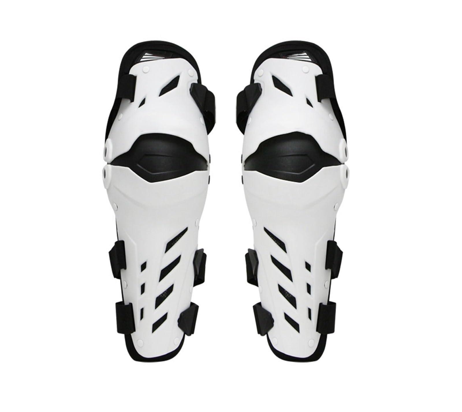SSIMOO 3 Kolory 2018 Motocyklowe Ochraniacz Kolana Suwaki Kolana Sprzęt Ochronny Ochronny Zestaw Straży (Kolor: Biały KNEE PADS)