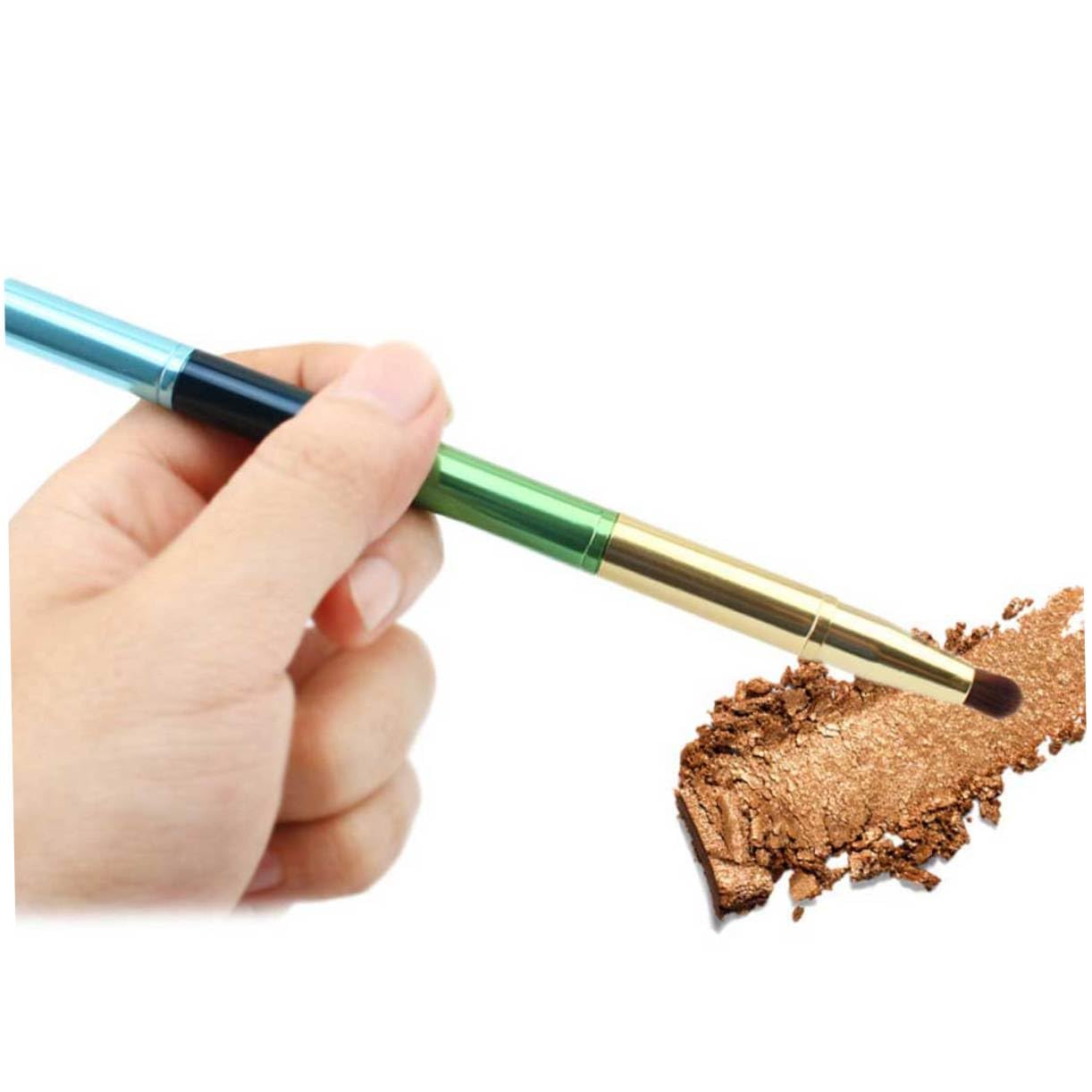 SHERCHPRY Small Travel Makeup Brush Set by Detachable Portable Makeup Applicators