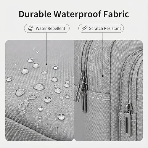Funda para portátil 15 pulgadas, gris plata miniatura 4