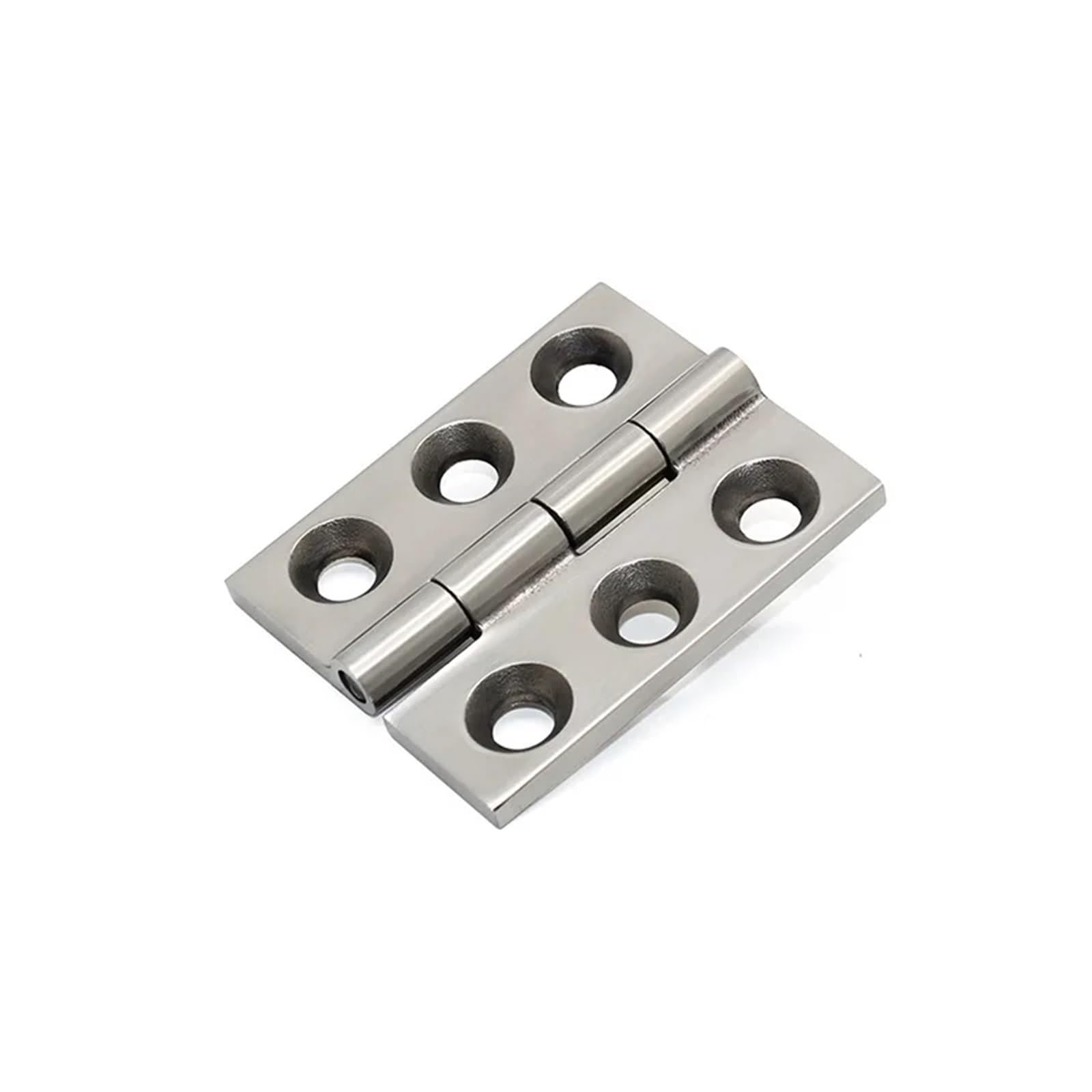 FQJYXWEWL Stainless Steel Heavy-Duty Hinge with Rubber Gasket Foldable and 180 Degree Rotating 1Pcs