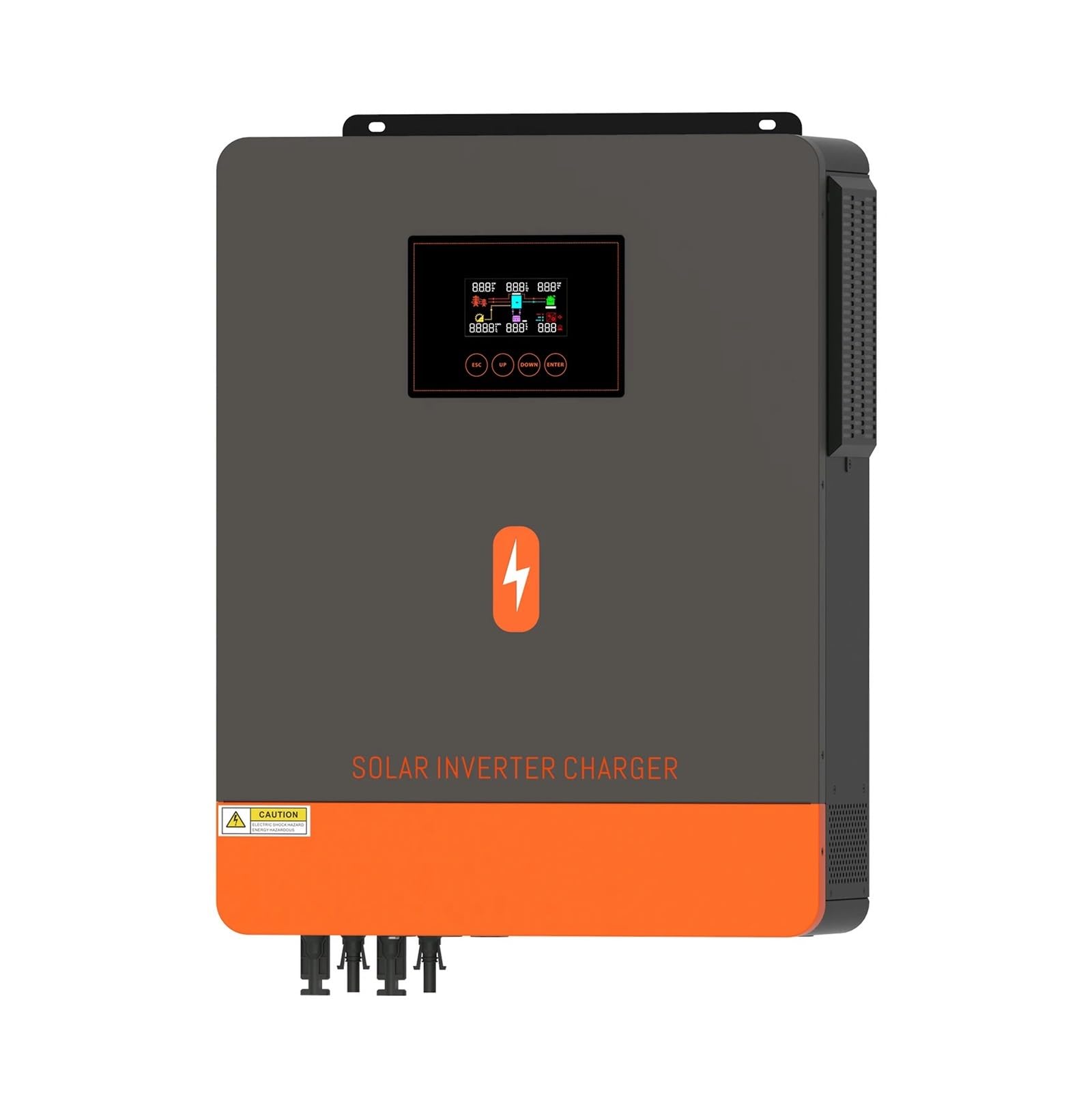 Hybrydowy Falownik Solarny 10KW 48V 230V W Sieci Off Grid Czysta Fala Sinusoidalna Inwerter MPPT 120A 160A Ładowarka Słoneczna OszczęDność KosztóW