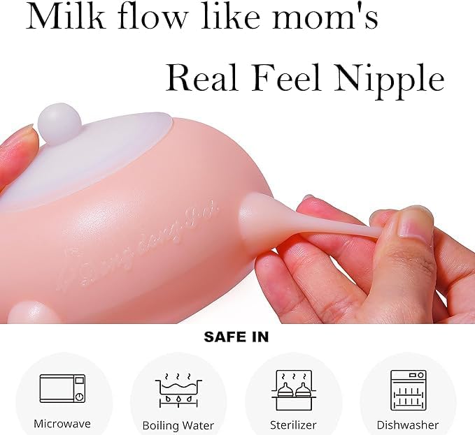 A Variety of Puppy feeders, Nursing Puppy Bottles, Puppy feeders, Nipple Silicone Puppy feeders, Puppy Feeding Stations, Suitable for Kittens, Chihuahuas, French Bulldogs, Mini Dogs and More
