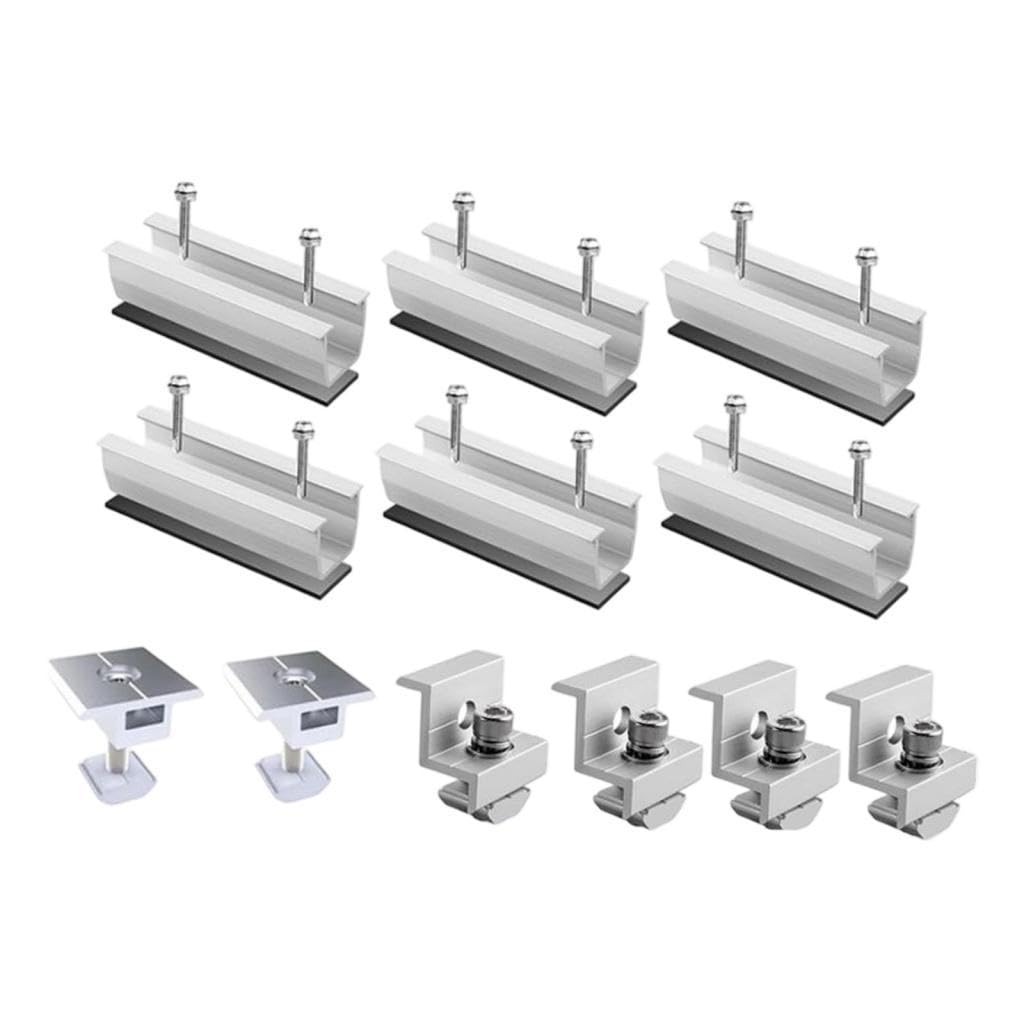 Bnf® Solar Panel Mounting Brackets Kit Lightweight Metal Replacement Sturdy 120Mm 6 Pieces Set | Solar Panels | Alternative & Solar Energy | Electrical & Solar | Home Improvement | Home & Garden-image-39