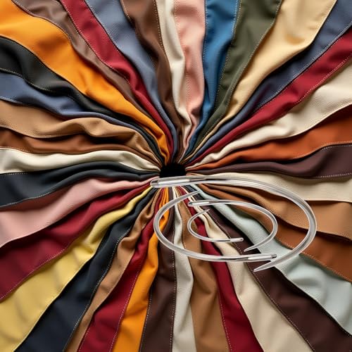 Image of Sliver Home Sewing Curved Upholstery Needles Set of 4 - Needles for Upholstery, Leather, Carpet Canvas Repair Sewing Sharp Needles