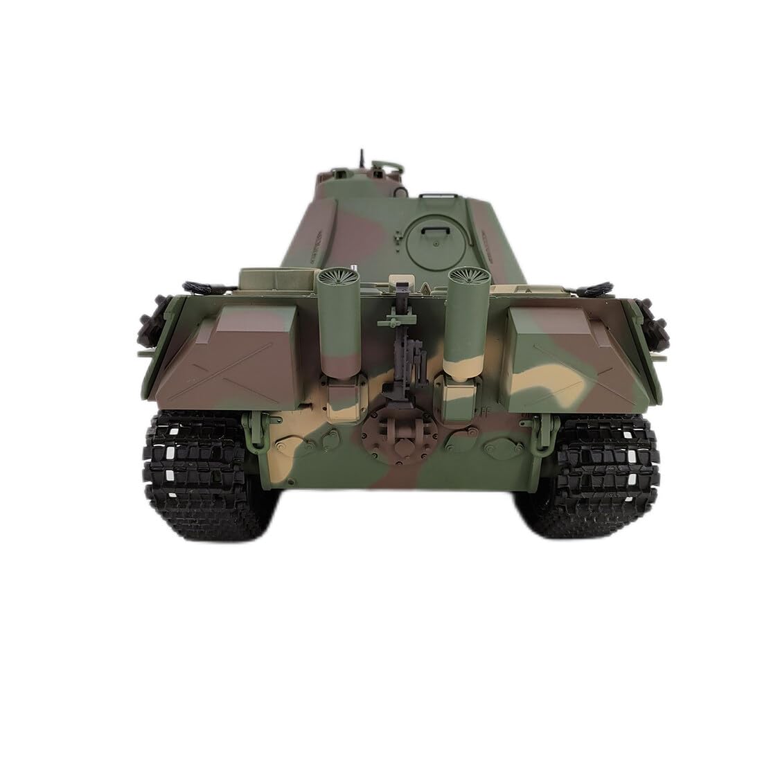 KAML Télécommandé 1:16 2.4Ghz RC Modèle de Tank Allemand Panther G - Char Avec Fonction de Prise de Vue, Effet Sonore, Lumière LED, Fumée - Cadeau Militaire