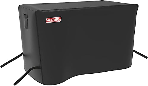 Cubierta de parrilla de gas resistente al agua de 45 pulgadas para parrilla de gas Weber Char-Broil Coleman, color negro