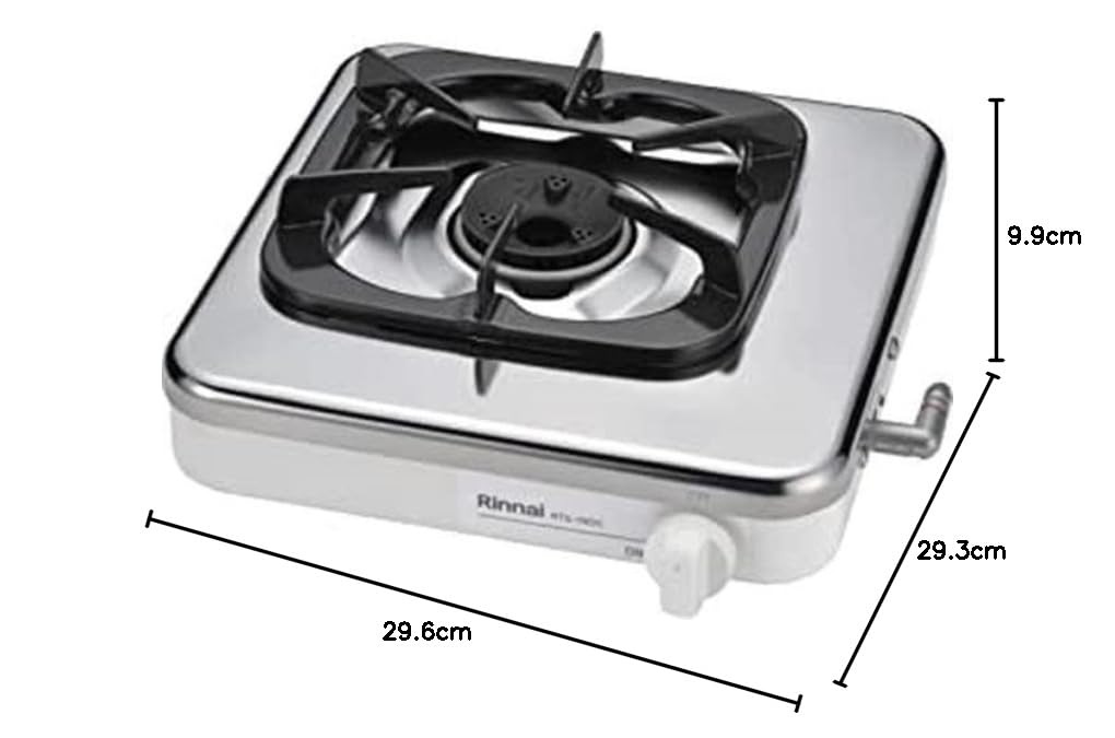 [八6491]リンナイ 都市ガス用 セラミックヒーター　ガスホース付き Amazon.co.jp: Rinnai Gas Tabletop Single Burner RTS-1NDC(13A) for