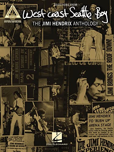 West coast seattle boy: the jimi hendrix anthology guitare (Guitar Recorded Versions)