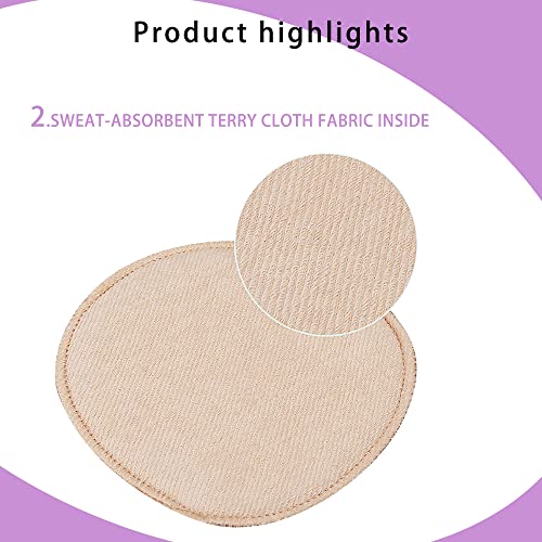 Image of Ball of Foot Cushions Honeycomb Fabric Metatarsal Pads Invisible Socks Pads for Women and Men Reusable Forefoot Pads (5 Pairs-Black)