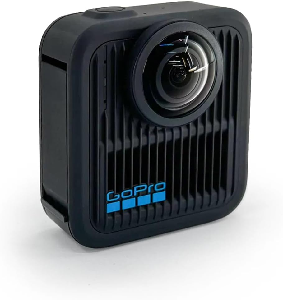 GoPro MAX2 - Cámara de acción tradicional resistente al agua 360 + pantalla táctil, vídeo esférico de 8K, fotos de 29 MP 360, lentes fáciles de reemplazar, estabilización hipersuave, kit CHDFZ-311-TH de 6 micrófonos (renovado)