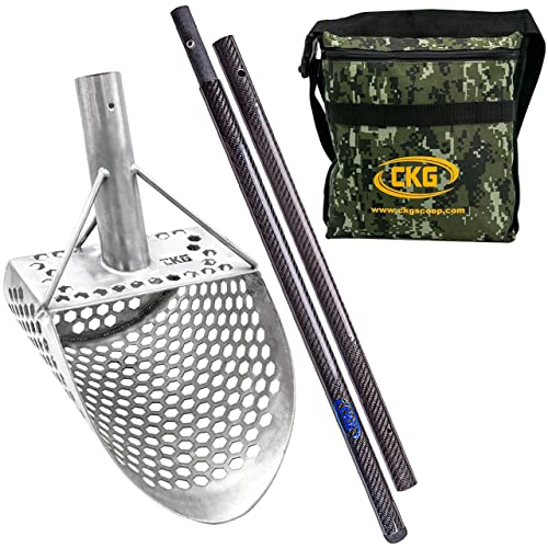 Buy CKG Sand Scoop for Metal Detecting 304 Stainless Steel Shovel for