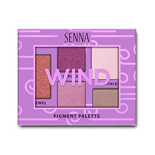 Senna Cosmetics, Pigment Palette, Wind