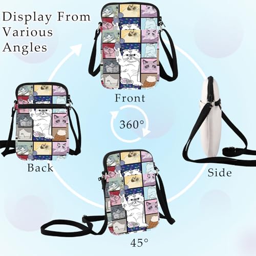 BWWKTOP Cat Tour Crossbody Bag Singer Concert Inspired Gifts Singer Concert Tour Gifts Music Inspired Shoulder Bag3