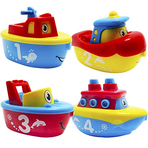 3 Bees & Me Bath Toys for Boys and Girls - Magnet Boat Set for Toddlers & Kids - Fun & Educational - Image 6