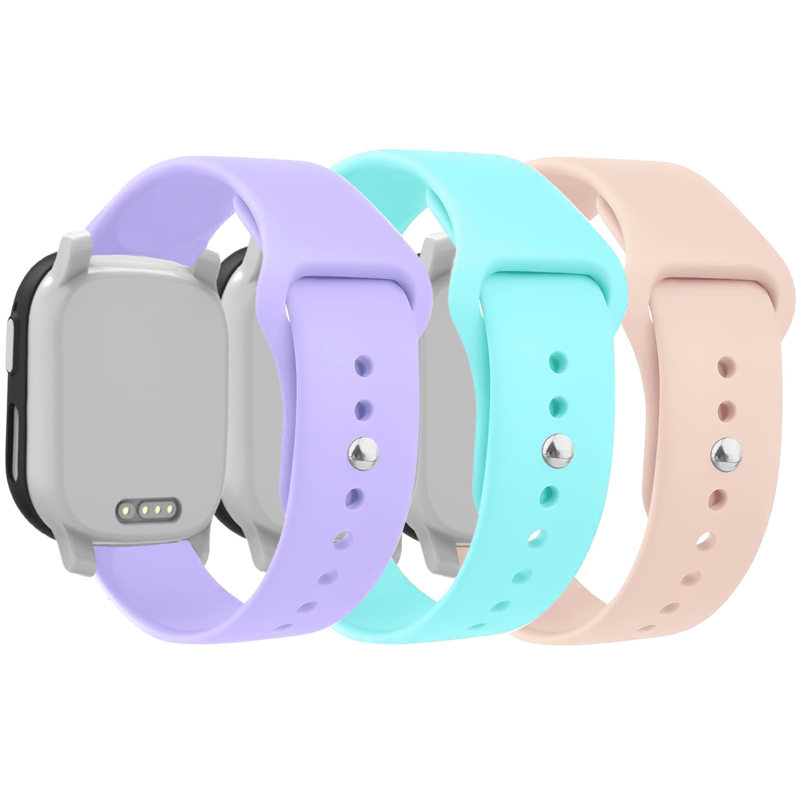 3 pulseras deportivas compatibles con Xplora X6, repuesto de silicona ajustable, correa de reloj suave para X6 Play para niños y niñas